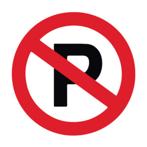 Αυτοκόλλητα Σήμανσης No Parking P2
